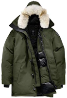 Canada Goose Chateau FW22 Military Green Hooded Down Parka with Fur Trim Unisex. 3426MB-449 Canada Goose Chateau FW22 Military Green Hooded Down Parka with Fur Trim Unisex. 3426MB-449