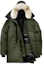 Buy Canada Goose Chateau FW22 Jaket Hijau Militer dengan Bulu Trim Unisex. 3426MB-449