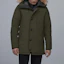 Lookbook Canada Goose Chateau FW22 Jaket Hijau Militer dengan Bulu Trim Unisex. 3426MB-449