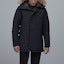Lookbook Canada Goose Chateau Navy Blue Down Parka with Black Label Hood 3426MB-67