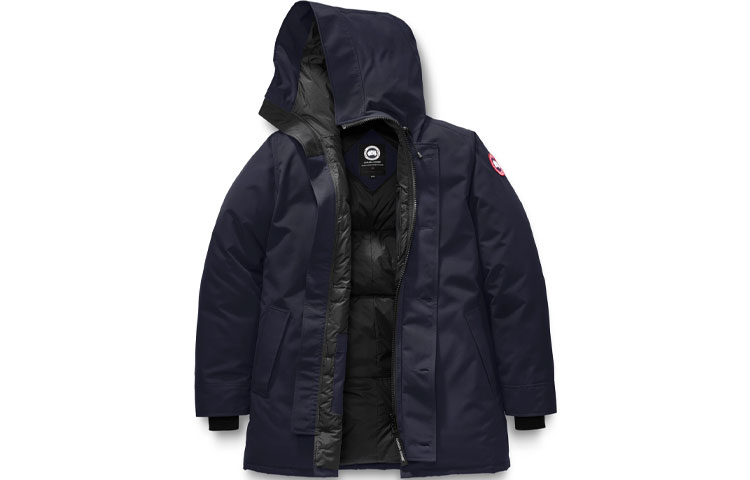 Canada Goose Chateau Red Label Hooded Down Jacket Unisex Navy Blue 3426MNF-67 圖 2