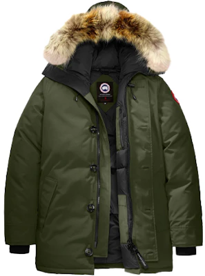 Canada Goose Chateau Red Label Waterproof Parka Military Green Unisex Jacket 3426MA-49 Order Canada Goose Chateau Red Label Waterproof Parka Military Green Unisex Jacket 3426MA-49