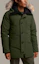Lookbook Canada Goose Chateau Red Label Waterproof Parka Military Green Unisex Jacket 3426MA-49