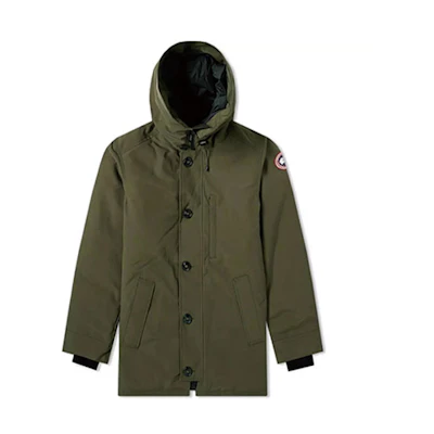 Canada Goose Chateau Unisex Down Parka with Hood, Military Green 3426MNF-49