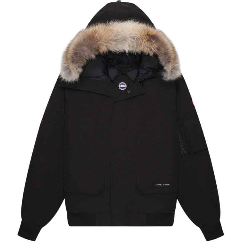 Canada Goose Chilliwack Black Parka Unisex Down Jacket with Red Label 7999M-61
