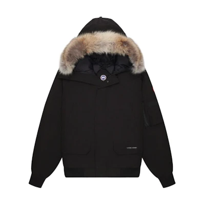 Canada Goose Chilliwack Black Parka Unisex Down Jacket with Red Label 7999M-61