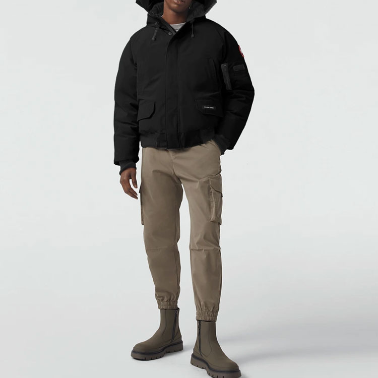 Canada Goose Chilliwack Black Parka Unisex Down Jacket with Red Label 7999M-61 圖 5