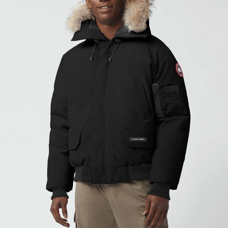 Canada Goose Chilliwack Black Parka Unisex Down Jacket with Red Label 7999M-61 圖 7