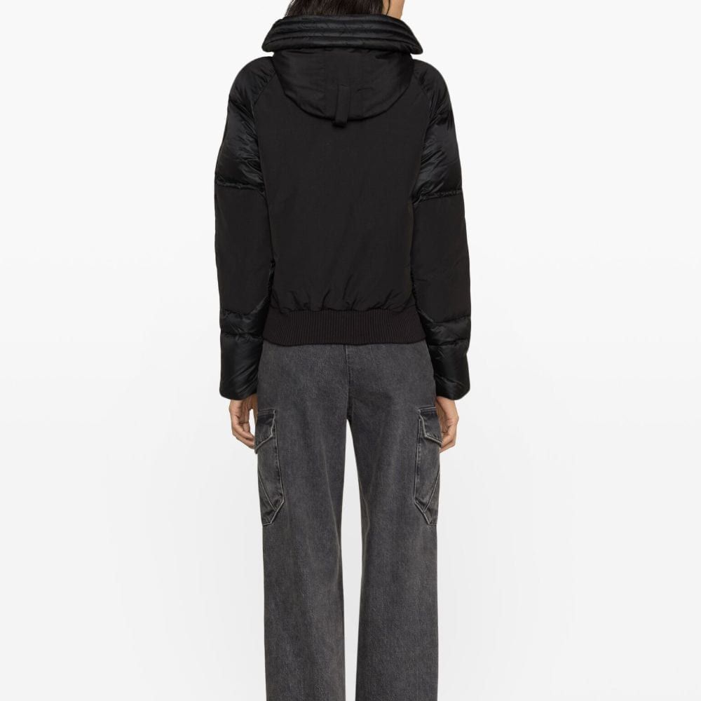 Shop 加拿大鵝 Chilliwack 男女連帽羽絨外套 黑色 可拆卸帽 舒適羅紋設計 2056WB