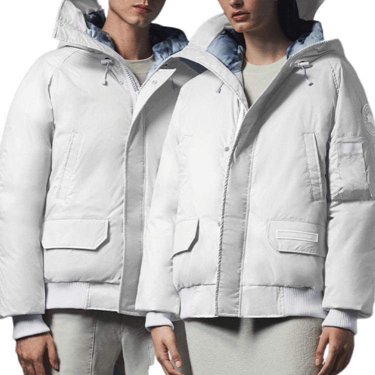 Details for カナダグース チリワック FW21 ホワイトラベル 防水 ダウンジャケット ユニセックス - ホワイト 7999U1-25