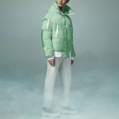 カナダグース チリワック FW21 X-Ray 01 ライトグリーン メンズ 冬用ダウンジャケット. 7969UX1-453 Details for カナダグース チリワック FW21 X-Ray 01 ライトグリーン メンズ 冬用ダウンジャケット. 7969UX1-453