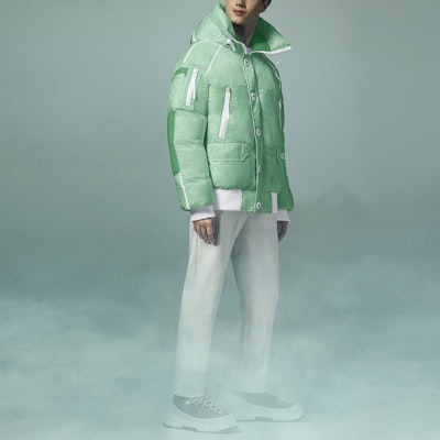 カナダグース チリワック FW21 X-Ray 01 ライトグリーン メンズ 冬用ダウンジャケット. 7969UX1-453 1