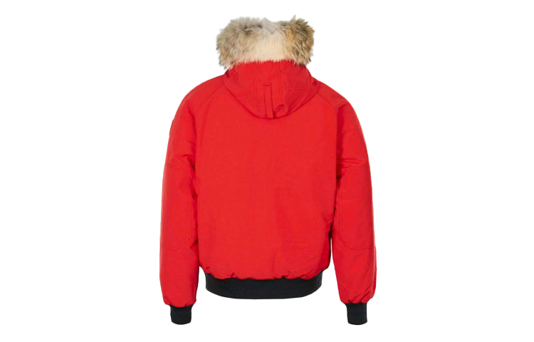 Lookbook Canada Goose Chilliwack Label Merah SS21 Jaket Parka Pendek Unisex Merah 7999M-11