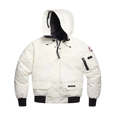 Canada Goose Chilliwack Red Label Waterproof Down Jacket Pilot Style White Unisex. 2050M-433