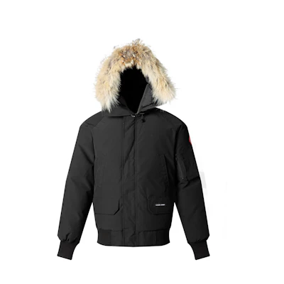 Canada Goose Chilliwack SS23 Unisex Black Down Jacket Waterproof Windproof Hoodie. 7999M-BLACK