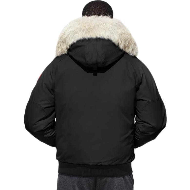 Purchase Canada Goose Chilliwack SS23 Unisex Black Down Jacket Waterproof Windproof Hoodie. 7999M-BLACK
