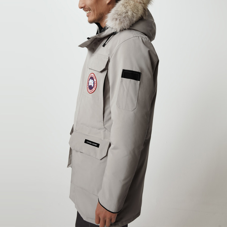 Canada Goose Citadel Parka FW21 Limestone Unisex Winter Jacket with Fur Trim Hood. 4567M-432 圖 7