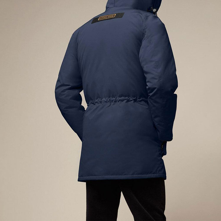 Canada Goose Citadel Parka Jacket Blue with Fur-Trimmed Hood. 4567MA-63 圖 9