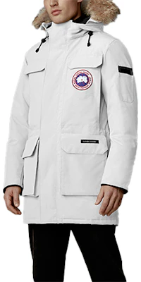 Canada Goose Citadel Parka Jaket Musim Dingin Unisex Putih Bulu Kapus. 4567M-433 Order Canada Goose Citadel Parka Jaket Musim Dingin Unisex Putih Bulu Kapus. 4567M-433