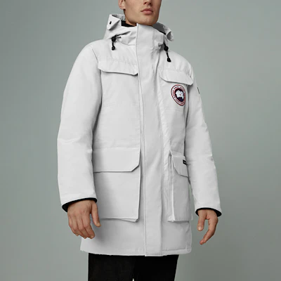 Canada Goose Citadel Parka Jaket Musim Dingin Unisex Putih Bulu Kapus. 4567M-433 Lookbook Canada Goose Citadel Parka Jaket Musim Dingin Unisex Putih Bulu Kapus. 4567M-433