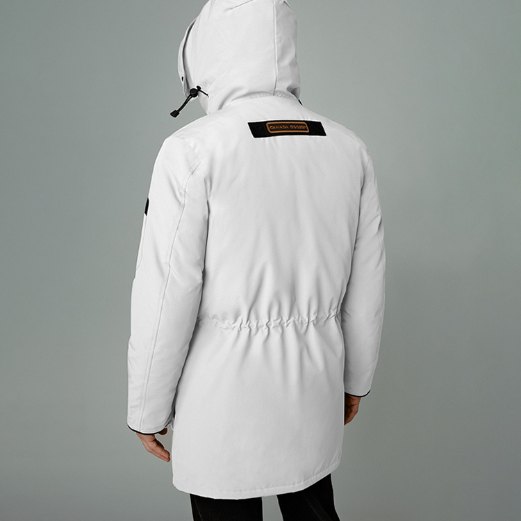 Canada Goose Citadel Parka Red Label White Winter Unisex Down Jacket With Fur Hood 4567M-433 圖 4