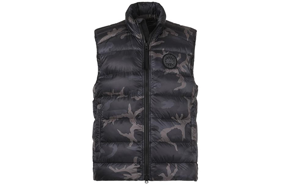 Canada Goose Crofton  Black Puffer Vest Sleeveless Jacket 2229MBP-510