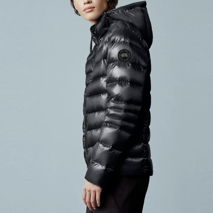 Details for Chaqueta de Plumas Ligera con Capucha Canada Goose Crofton Black Label Unisex Negra. 2227MB-61