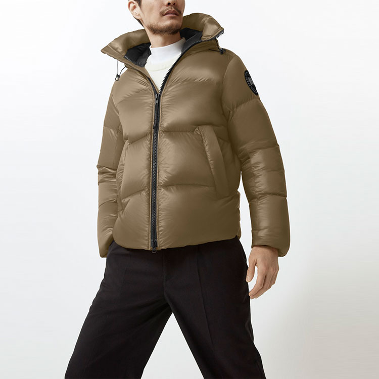 Canada Goose Crofton Black Label Lightweight Puffer Parka Khaki Unisex Winter Jacket. 2252MB-255 圖 3