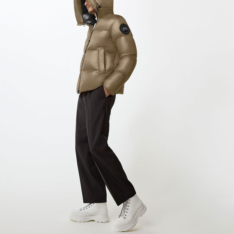 Canada Goose Crofton Black Label Lightweight Puffer Parka Khaki Unisex Winter Jacket. 2252MB-255 圖 6