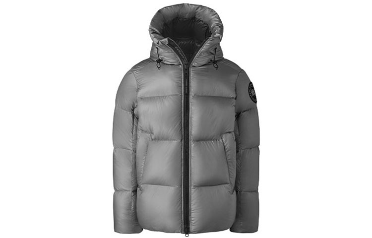 Canada Goose Crofton Black Label Lightweight Waterproof Down Puffer Jacket Grey Unisex 2252MB-444