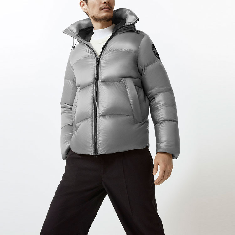 Shop カナダグース クロフトン ブラックラベル 軽量 防水 ダウンジャケット グレー 男女兼用 2252MB-444