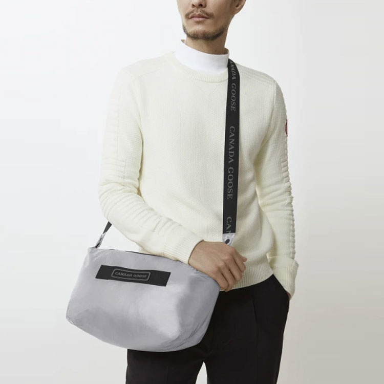 Canada Goose Crofton Black Label Lightweight Waterproof Down Hoodie Silver Birch Unisex. 2252MB-200 圖 7