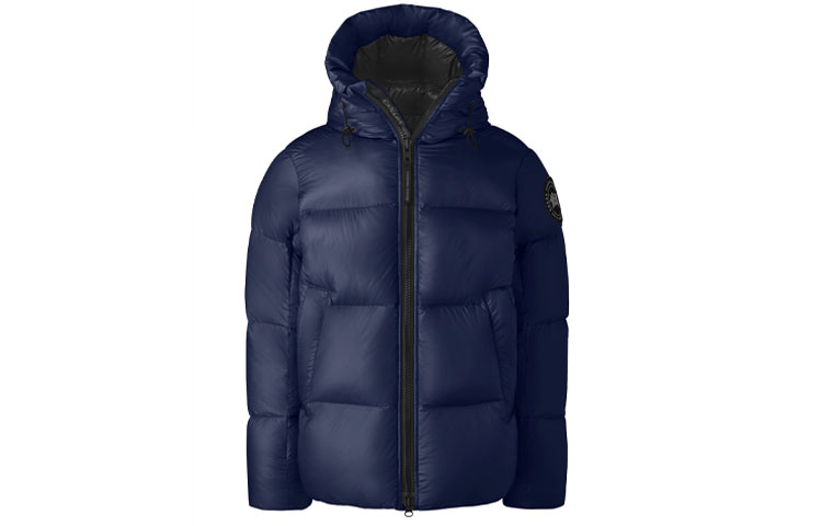 Canada Goose Crofton Black Label Short Puffer Jacket Blue Unisex 2252MB-63