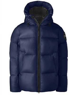 カナダグース クロフトン ブラックラベル ショート ダウンジャケット ブルー ユニセックス 2252MB-63 Buy カナダグース クロフトン ブラックラベル ショート ダウンジャケット ブルー ユニセックス 2252MB-63