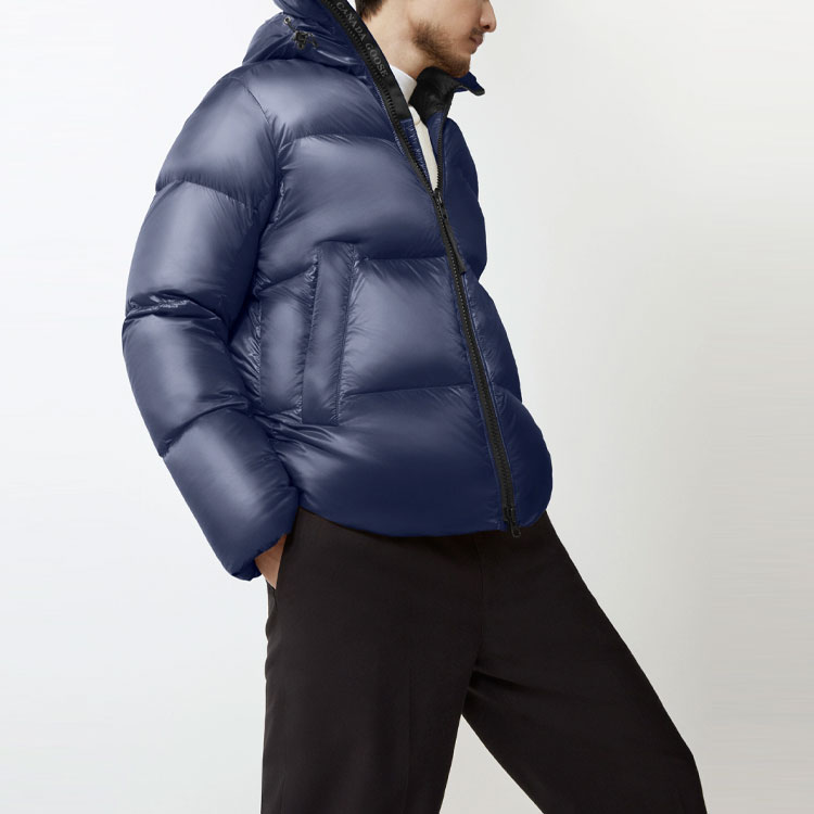 Purchase カナダグース クロフトン ブラックラベル ショート ダウンジャケット ブルー ユニセックス 2252MB-63