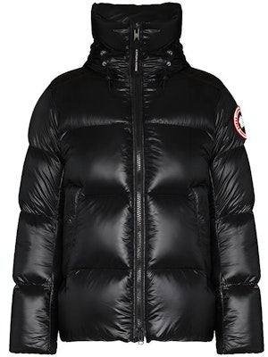 Canada Goose Crofton Jaket Hitam Unisex Ringan dengan Label Merah. 2252M-61 Order Canada Goose Crofton Jaket Hitam Unisex Ringan dengan Label Merah. 2252M-61