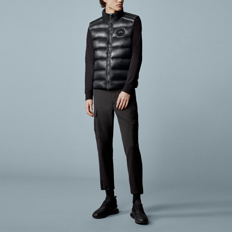 Purchase Rompi Canada Goose Crofton FW21 Black Label Lightweight Down Unisex - Hitam 2229MB-61