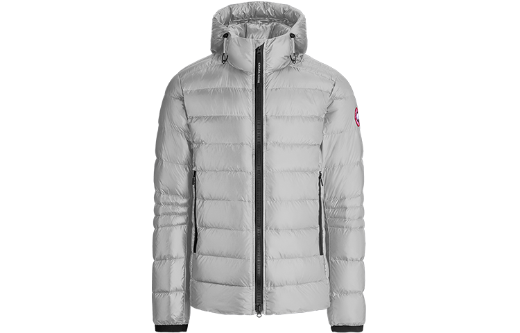 Canada Goose Crofton FW21 Lightweight Silver Puffer Jacket Unisex Winterwear. 2227M-200