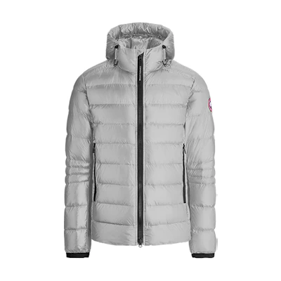 Canada Goose Crofton FW21 Lightweight Silver Puffer Jacket Unisex Winterwear. 2227M-200