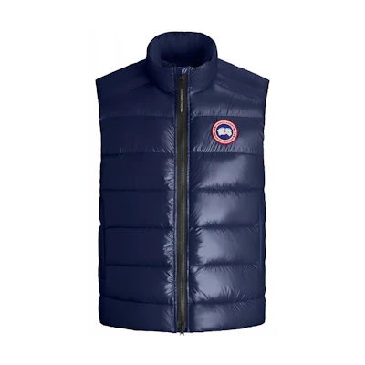 Canada Goose Crofton FW21 Red Label Down Vest Navy Unisex Lightweight & Waterproof 2229M-63