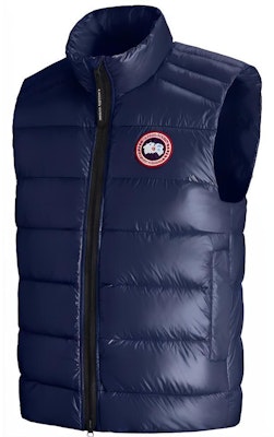 Canada Goose Crofton FW21 Rompi Down Navy Unisex Ringan & Tahan Air 2229M-63 Shop Canada Goose Crofton FW21 Rompi Down Navy Unisex Ringan & Tahan Air 2229M-63