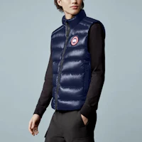 Details for Canada Goose Crofton FW21 紅標羽絨背心 海軍藍 男女輕盈防水款 2229M-63