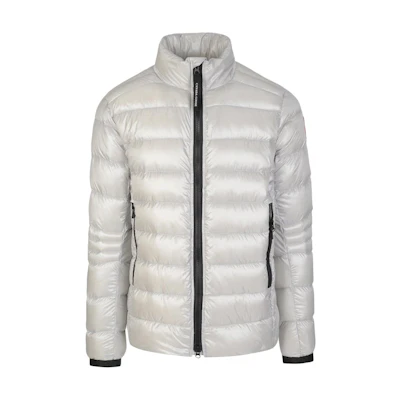 Canada Goose Crofton FW21 Silver Birch Lightweight Puffer Jacket Unisex. 2228M-200