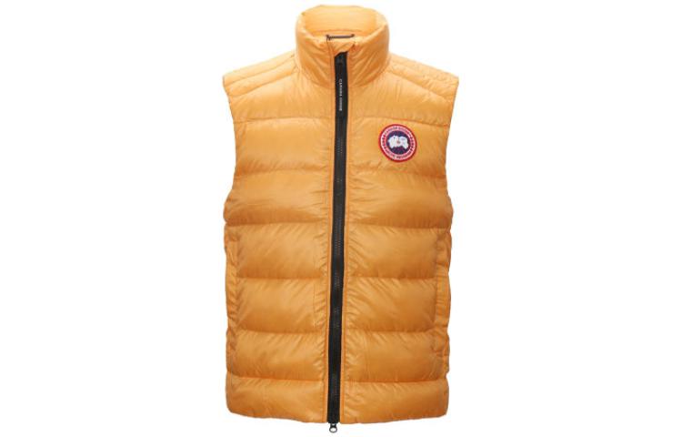 Canada Goose Crofton FW22 Peak Black Label Lightweight Puffer Vest Orange Unisex 2229M-1260 圖 2
