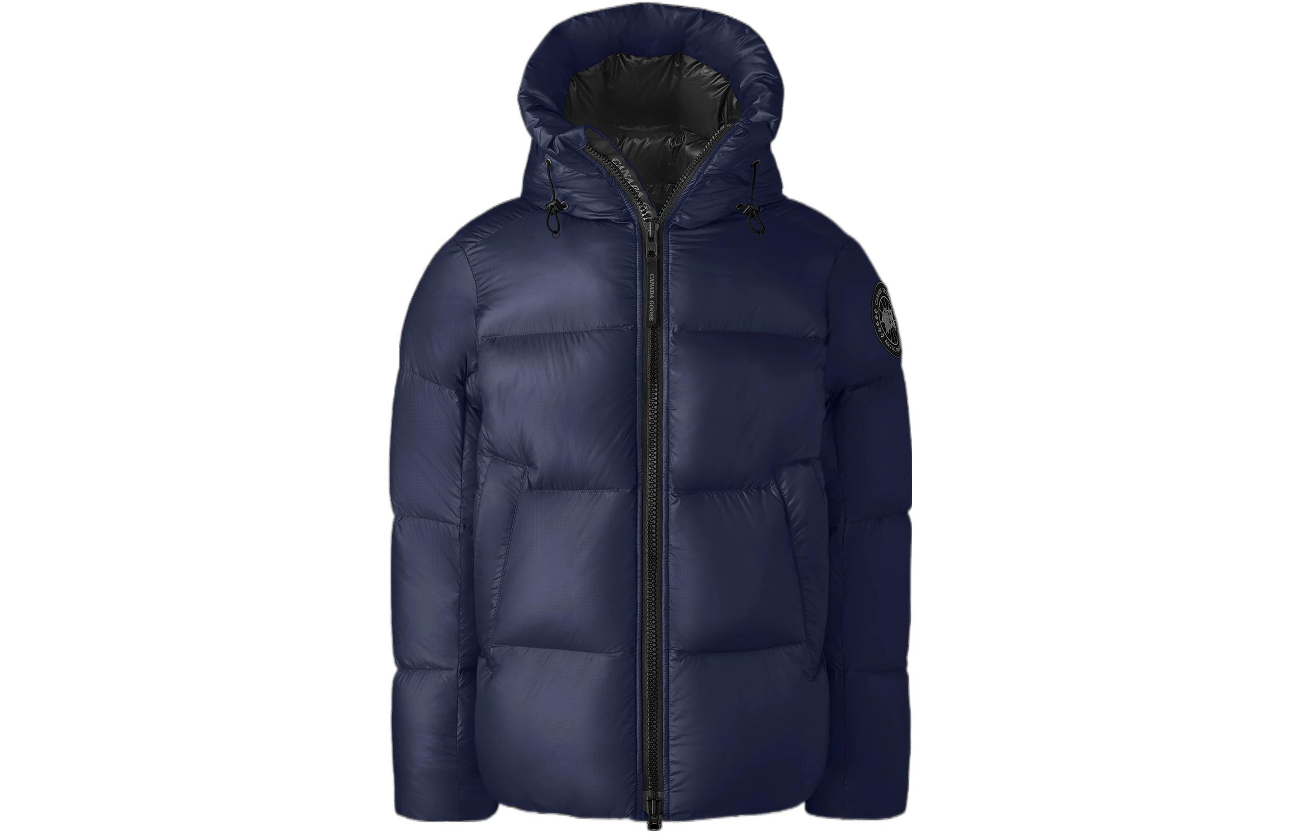 Canada Goose Crofton Hoodie Navy Blue Lightweight Waterproof Down Jacket Unisex. 2252M-63 圖 2