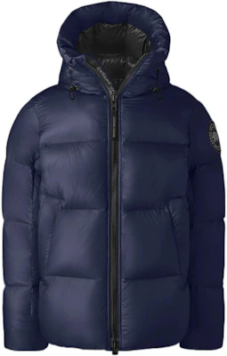 Canada Goose Crofton Hoodie Navy Blue Lightweight Waterproof Down Jacket Unisex. 2252M-63 Order Canada Goose Crofton Hoodie Navy Blue Lightweight Waterproof Down Jacket Unisex. 2252M-63