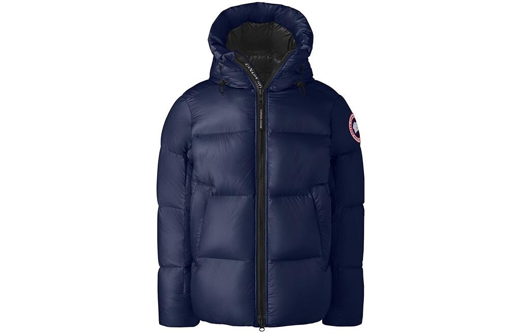 Canada Goose Crofton Hoodie Navy Blue Lightweight Waterproof Down Jacket Unisex. 2252M-63 圖 3
