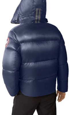Canada Goose Crofton Hoodie Navy Blue Lightweight Waterproof Down Jacket Unisex. 2252M-63 Purchase Canada Goose Crofton Hoodie Navy Blue Lightweight Waterproof Down Jacket Unisex. 2252M-63