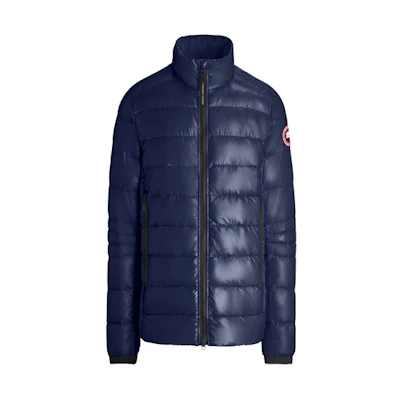 Canada Goose Crofton Lightweight Puffer Jacket Unisex - Navy Blue Winter Coat. 2228M-63