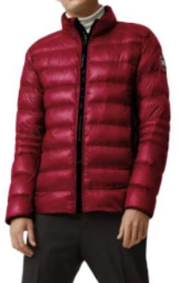 カナダグース クロフトン メンズ軽量レッドダウンジャケット 防風・防水仕様 2228M-447 Order カナダグース クロフトン メンズ軽量レッドダウンジャケット 防風・防水仕様 2228M-447